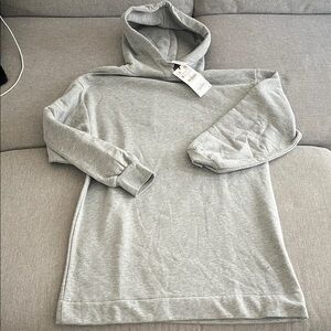 Zara Light Gray hoodie sweater dress